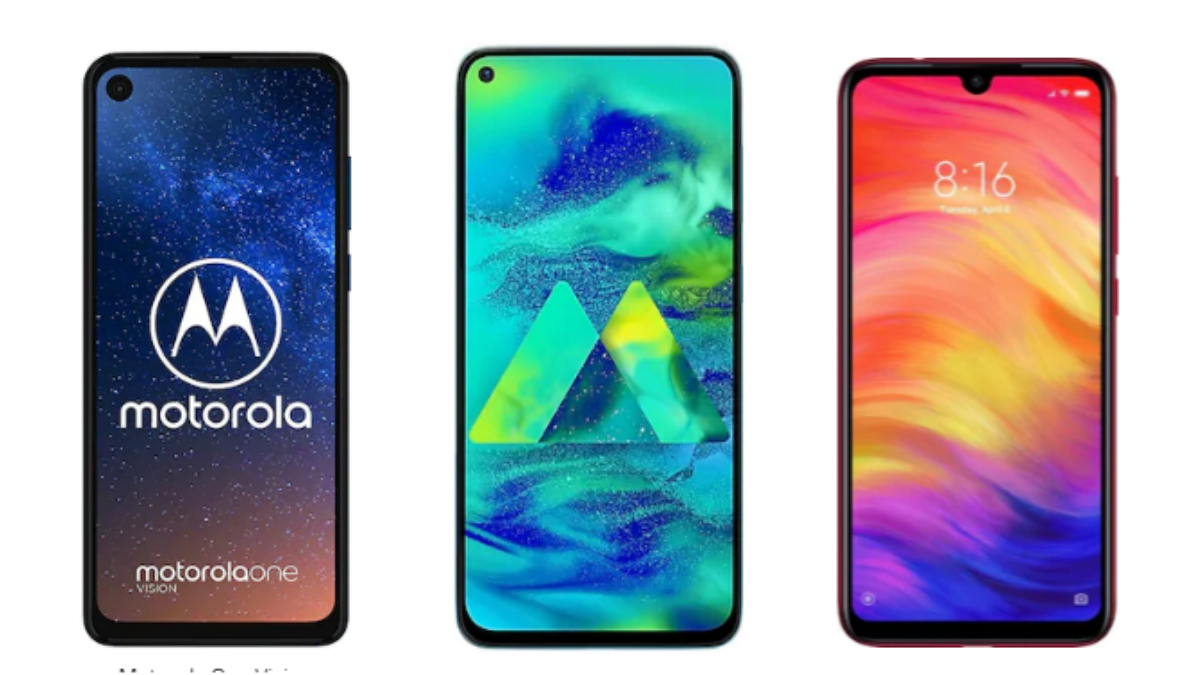 Motorola One Vision vs Redmi Note 7 Pro vs Samsung Galaxy M40: Price in India, Specifications Compared
