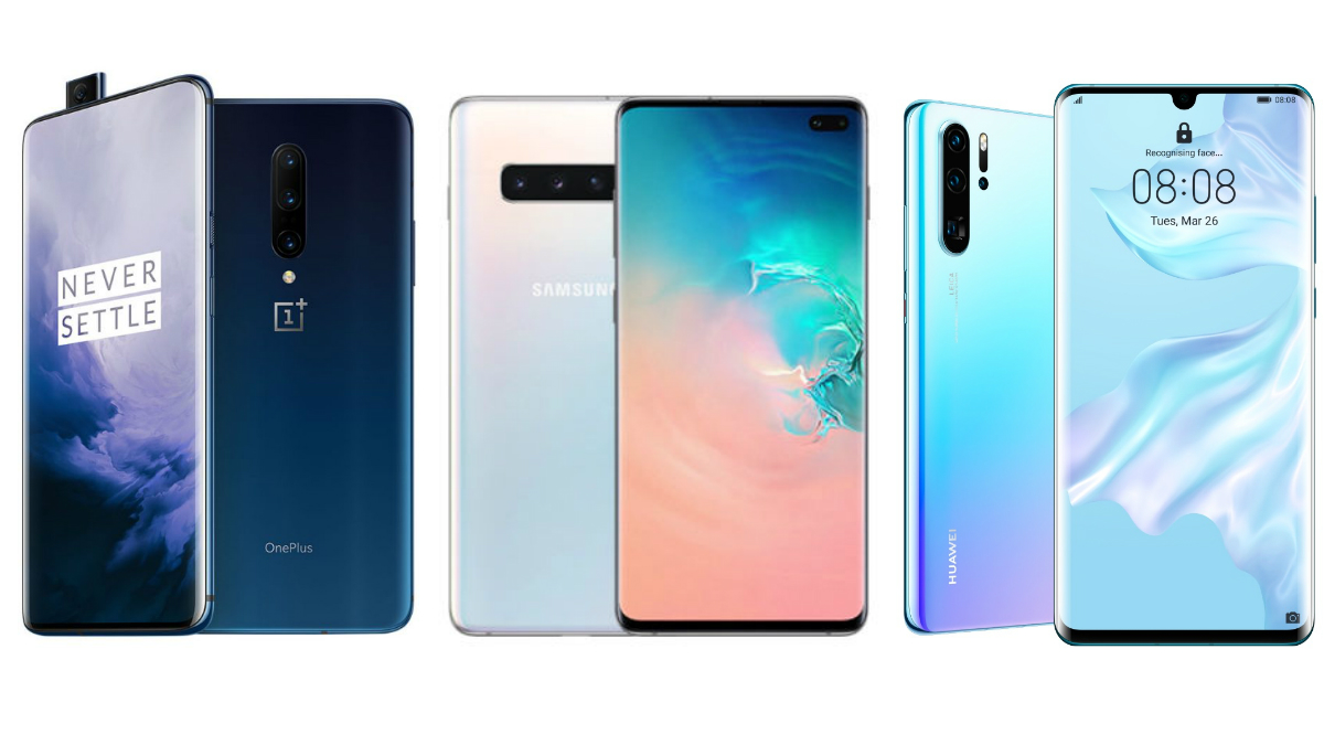 OnePlus 7 Pro vs Samsung Galaxy S10+ vs Huawei P30 Pro: Price in India, Specifications Compared