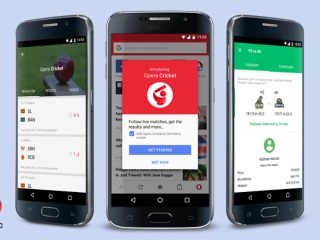 Opera Mini Android Gets Opera Cricket Help Stay Up to Date on IPL 2017 Live Scores and More
