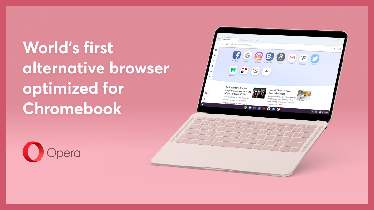 Opera Browser Optimised for Chromebooks, Comes Integrated With WhatsApp and Facebook Messenger