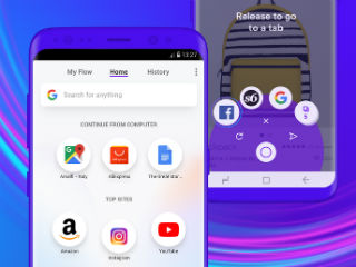 Opera Touch With One-Handed Browsing Experience Launched