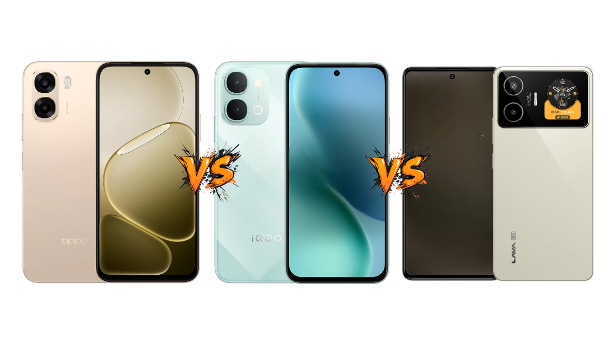 Oppo A6s 5G vs iQOO Z11x vs Lava Blaze Duo 3: Price in India, Specifications and Features Compared
