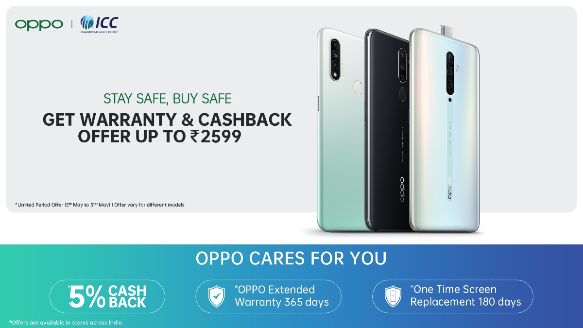 Oppo A5 2020, A9 2020, Reno 3 Pro, More Phones Listed With Cashback, Telecom Offers: All Details