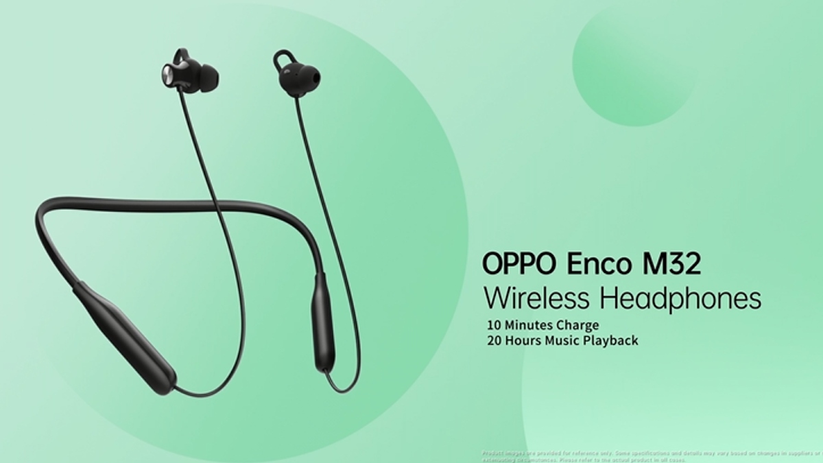 Oppo Enco M32 Neckband-Style Earphones Teased to Launch in India Soon