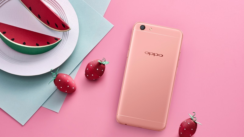 Oppo F3 Rose Gold Variant Launched in India at Rs. 19,990