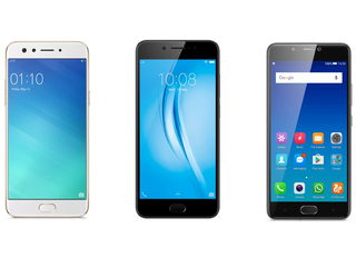 Oppo F3 vs Vivo V5s vs Gionee A1: The Best Selfie Phones Under Rs. 20,000