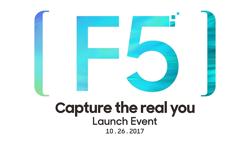 Oppo F5 Launch Set for October 26, Tipped to Sport Dual Selfie Cameras