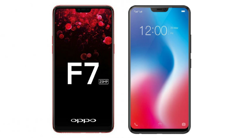 Oppo F7 vs Vivo V9: We Compare the Price in India, Specifications, and Key Features
