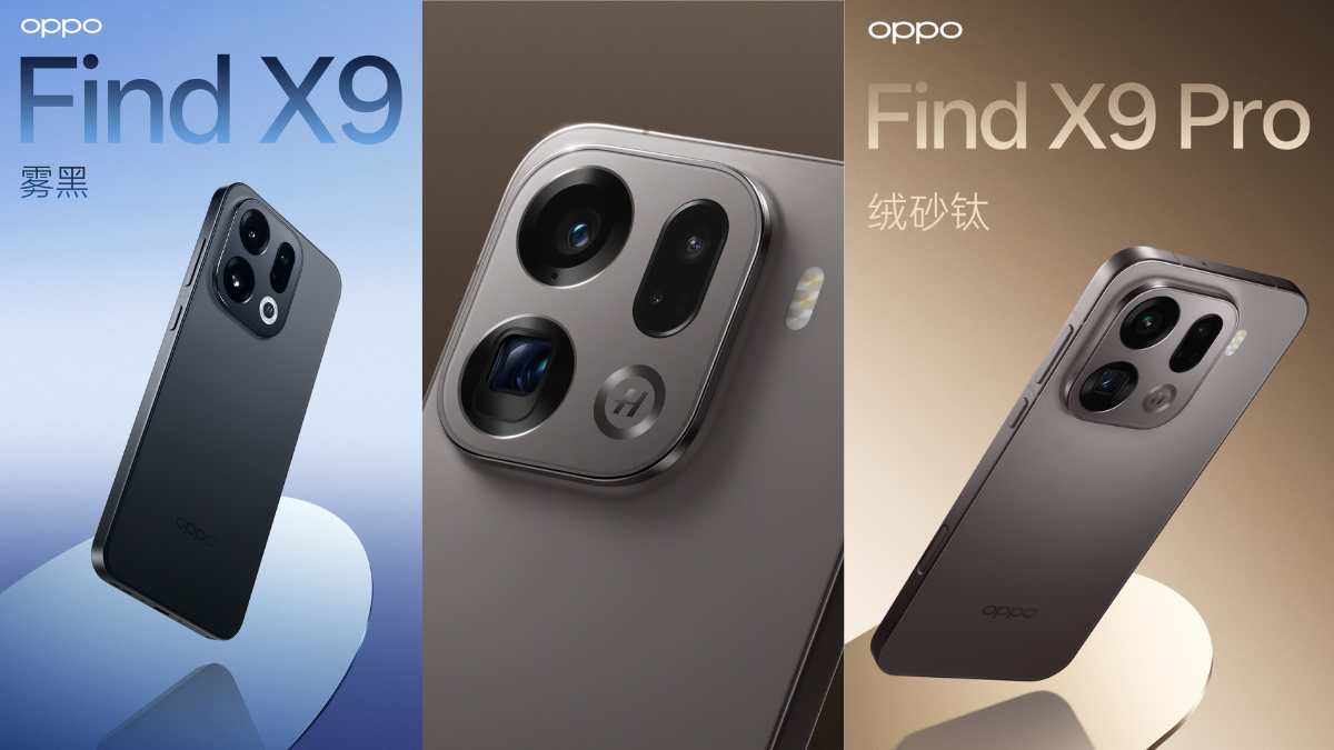 Oppo Find X9 Series Design, Colourways and Hasselblad-Tuned Cameras Revealed Ahead of October Launch