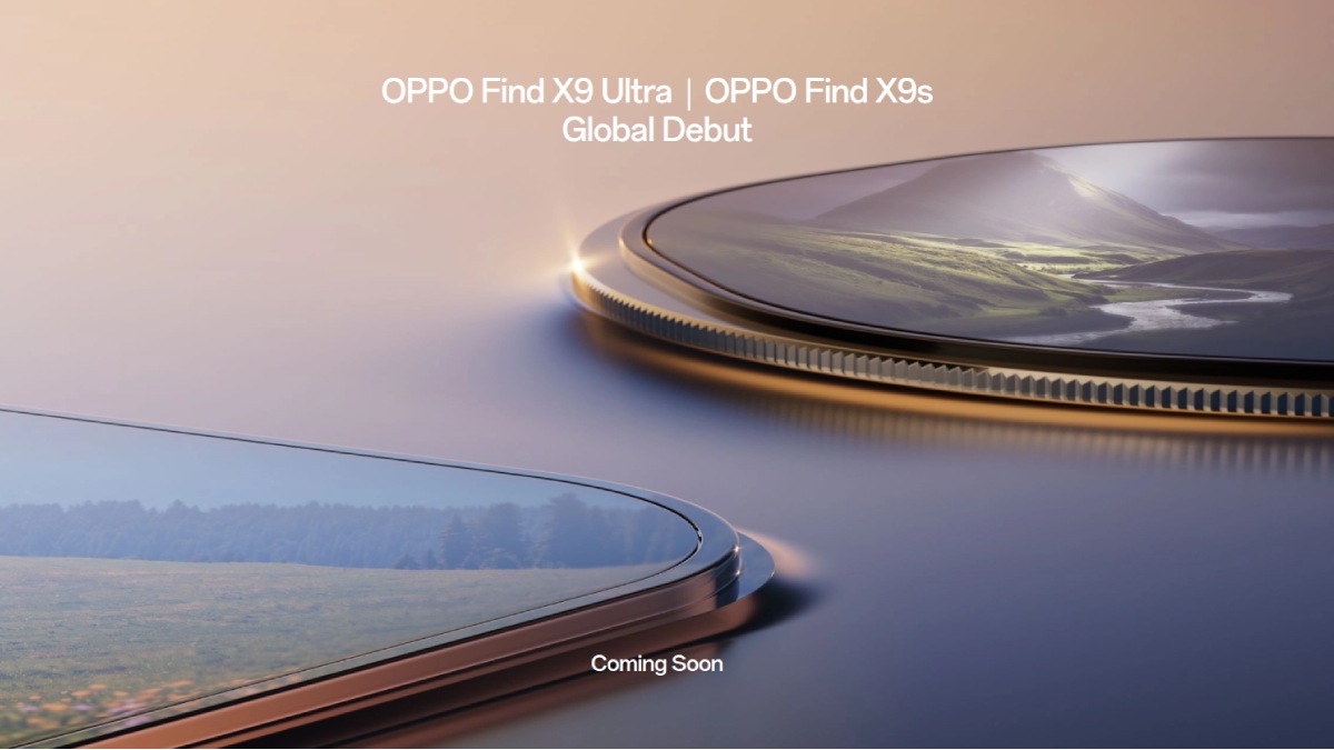 Oppo Find X9s to Launch Globally Alongside Find X9 Ultra; Company Teases Design, Features