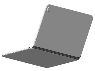 Oppo&#039;s Book-Style Foldable Tablet Design Spotted in Patent Document