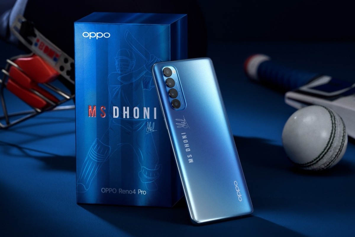 Oppo Reno 4 Pro Gets Galactic Blue Edition With MS Dhoni