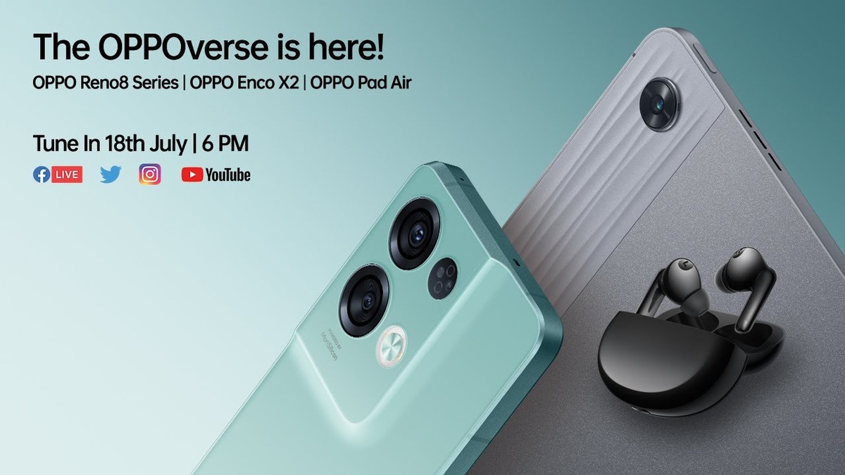 Oppo Reno 8 Series India Launch Event Highlights: Price in India, Specifications, Release Date