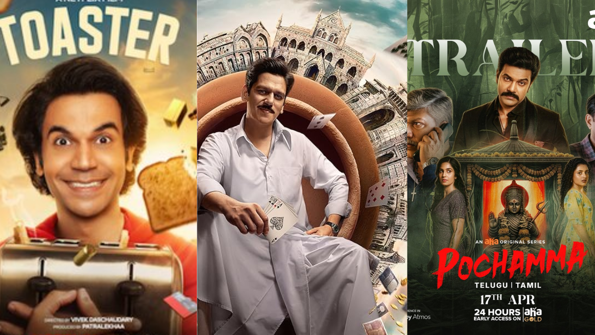 OTT Releases This Week (April 13 - April 19): Toaster, Matka King, Assi, Euphoria Season 3, Ustaad Bhagat Singh, and More