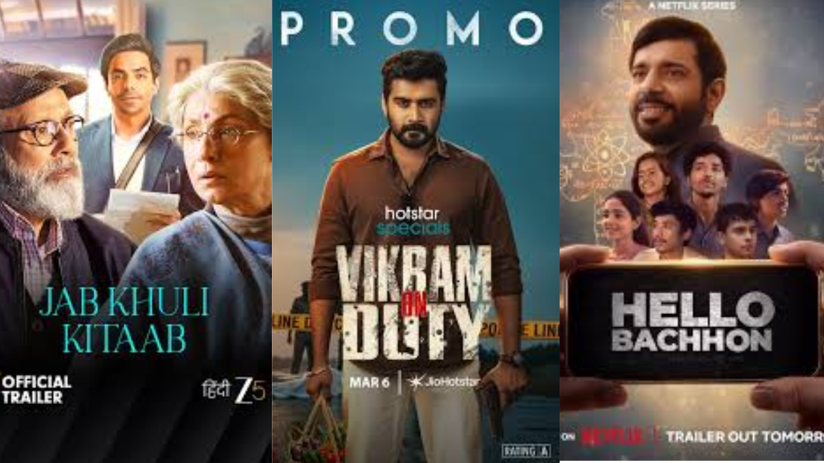 OTT Releases This Week (Mar 2 - Mar 8): Gandhi Talks, Subedaar, War Machine, Young Sherlock, and More