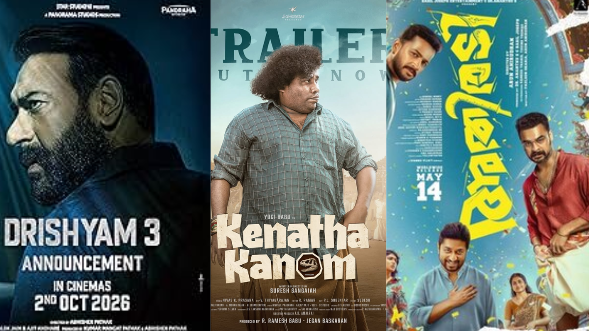 New OTT Releases of the Week (June 15 - June 21): Drishyam 3, Thukra ke Mera Pyar S2, Save The Tigers 3, Aliya Basu Gayab Hai, and More