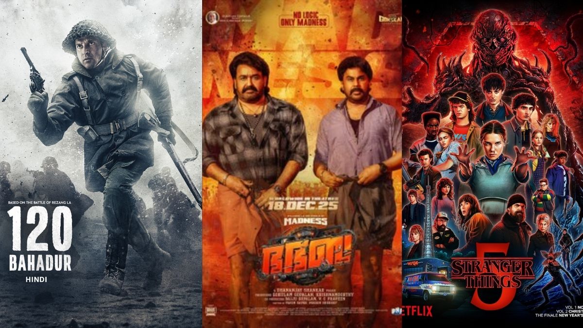OTT Releases of the Week (Jan 12 - Jan 18): Taskaree, 120 Bahadur, Mastiii 4, Kalamkaval and More
