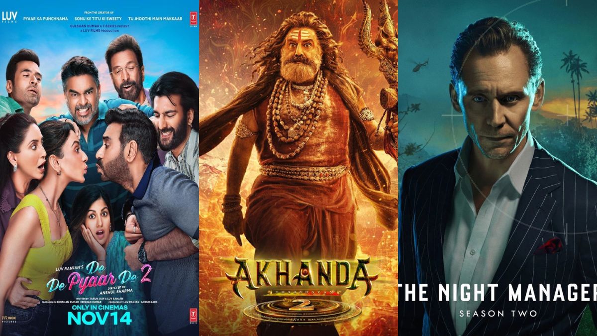 OTT Releases of the Week (Jan 5 - Jan 11): De De Pyaar De 2, Akhanda 2, Tron Ares, The Night Manager S2, and More