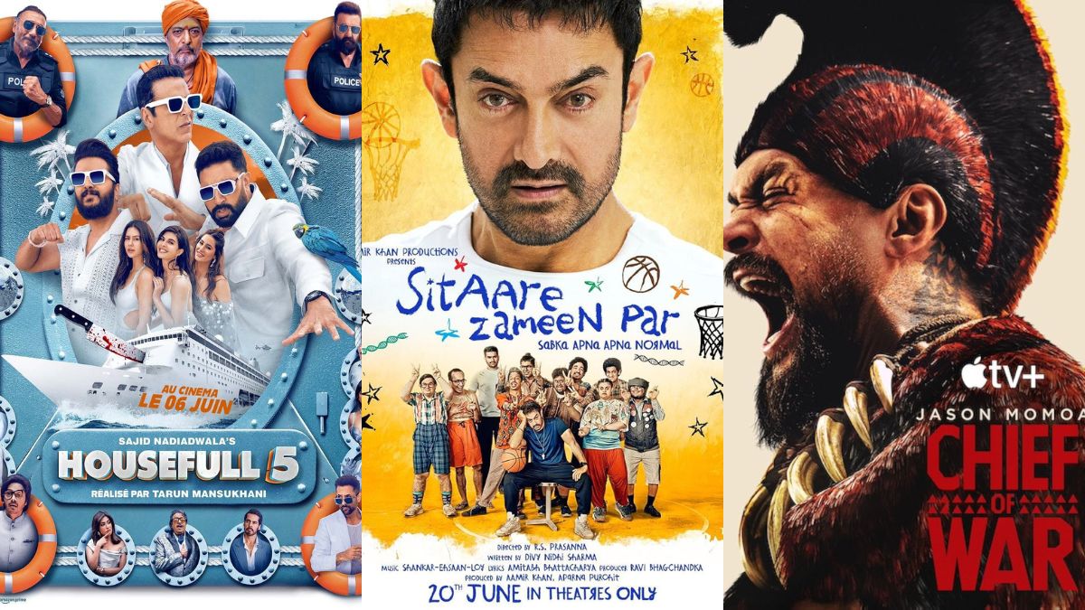 OTT Releases This Week (July 28 - August 2): Housefull 5, Sitaare Zameen Par, Thammudu, Chief of War, and More