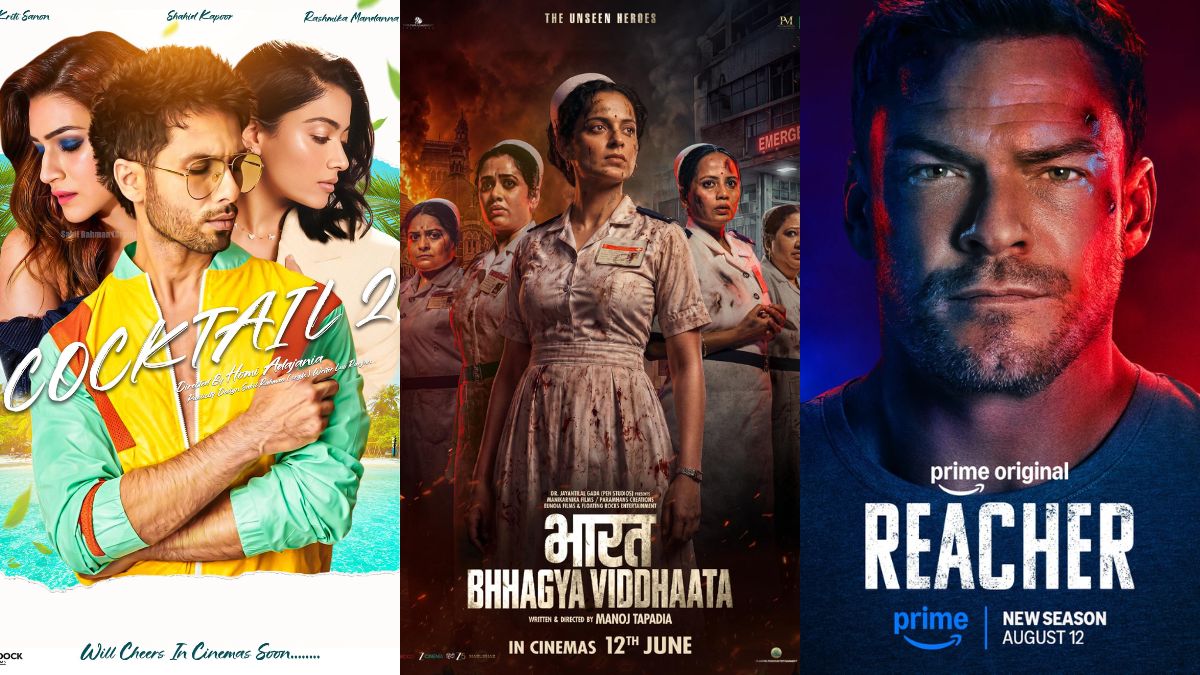 OTT Releases This Week (Aug 10 - Aug 16): Cocktail 2, Bharat Bhhagya Viddhaata, Reacher Season 4, Aakhri Sawaal, and More