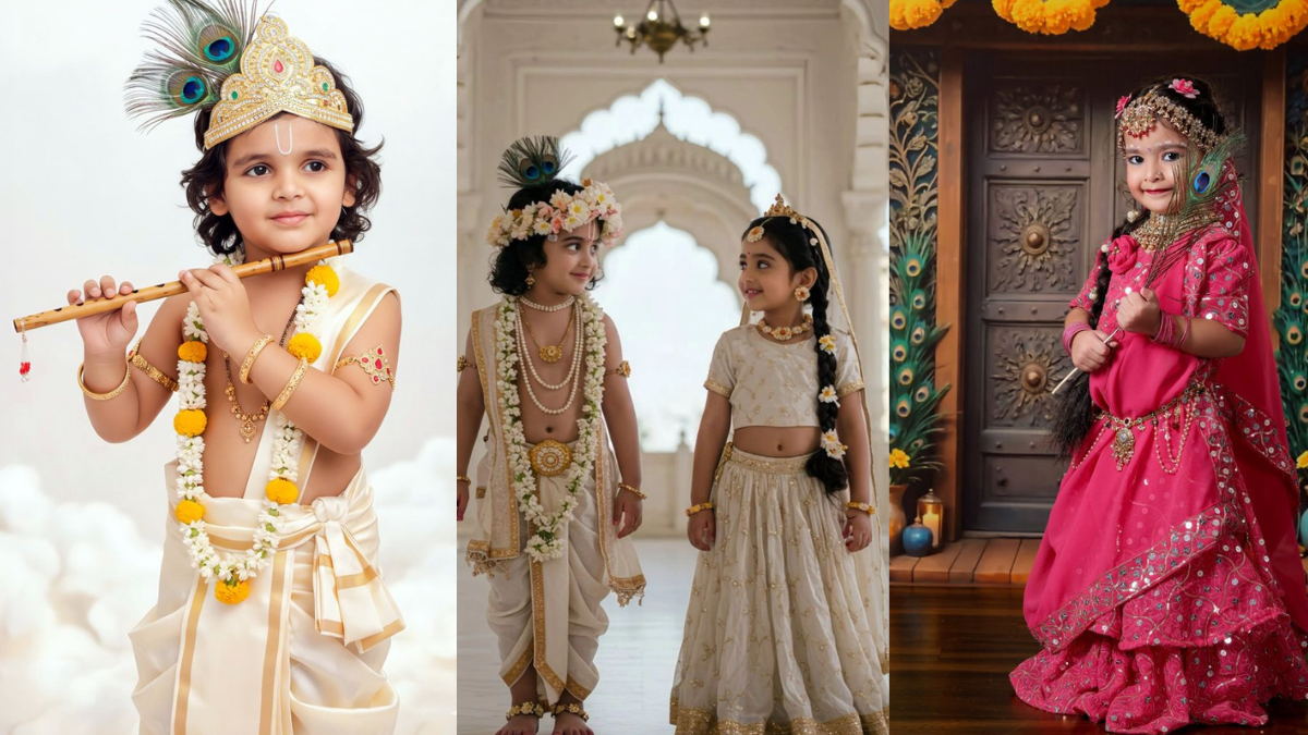 Little Krishna & Radha Dressing Guide for Janmashtami 2026: Cute & Comfort First