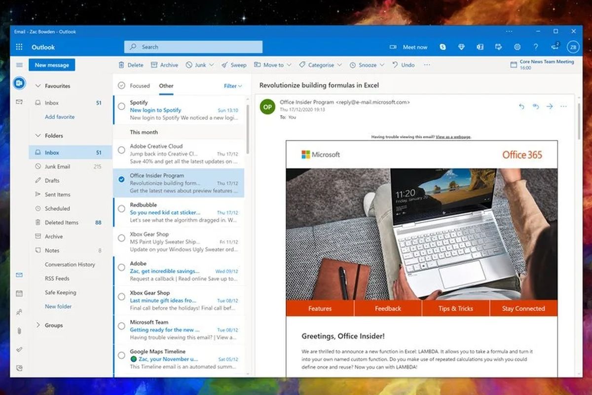 Microsoft Working on ‘One Outlook’ App; to Work Across Windows, Mac and Web: Report