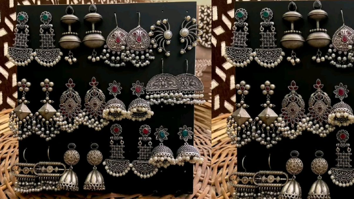 Oxidized Silver Jhumkas: Best Budget-Friendly Oversized Earrings for College Girls