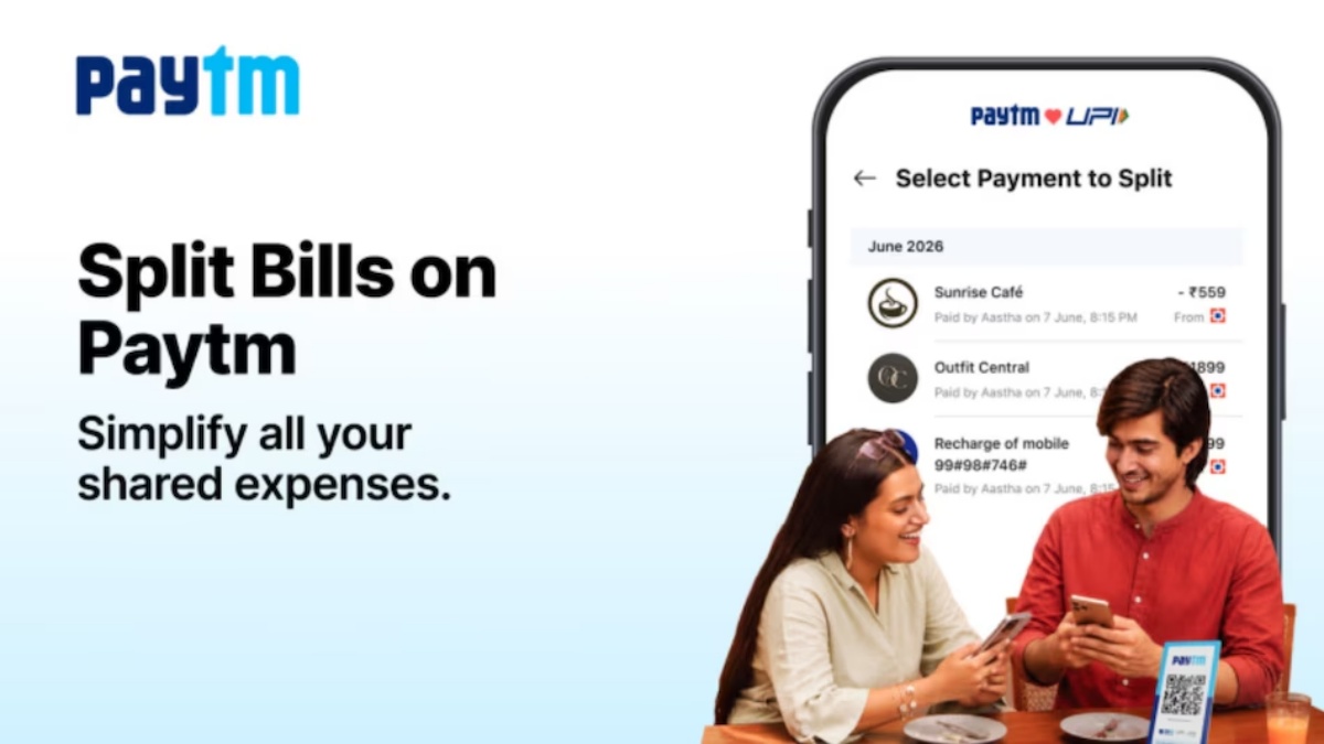 Paytm தனது செயலியில் பகிரப்பட்ட குழுச் செலவுகளுக்காக பில்களைப் பிரிக்கும் வசதியை அறிமுகப்படுத்துகிறது