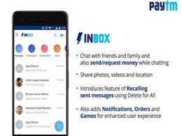 Paytm Launches 'Inbox', a Full-Fledged Chat Platform That Preempts WhatsApp's Payments Entry Paytm Launches 'Inbox', a Full-Fledged Chat Platform That Preempts WhatsApp's Payments Entry