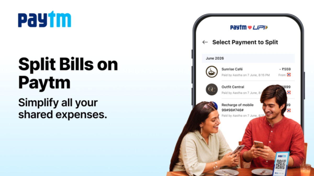 Paytm Introduces Split Bills for Shared Group Expenses on Its App