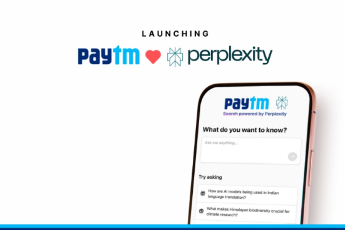 Paytm Joins Hands With Perplexity to Integrate AI-Powered Search Into Its Apps
