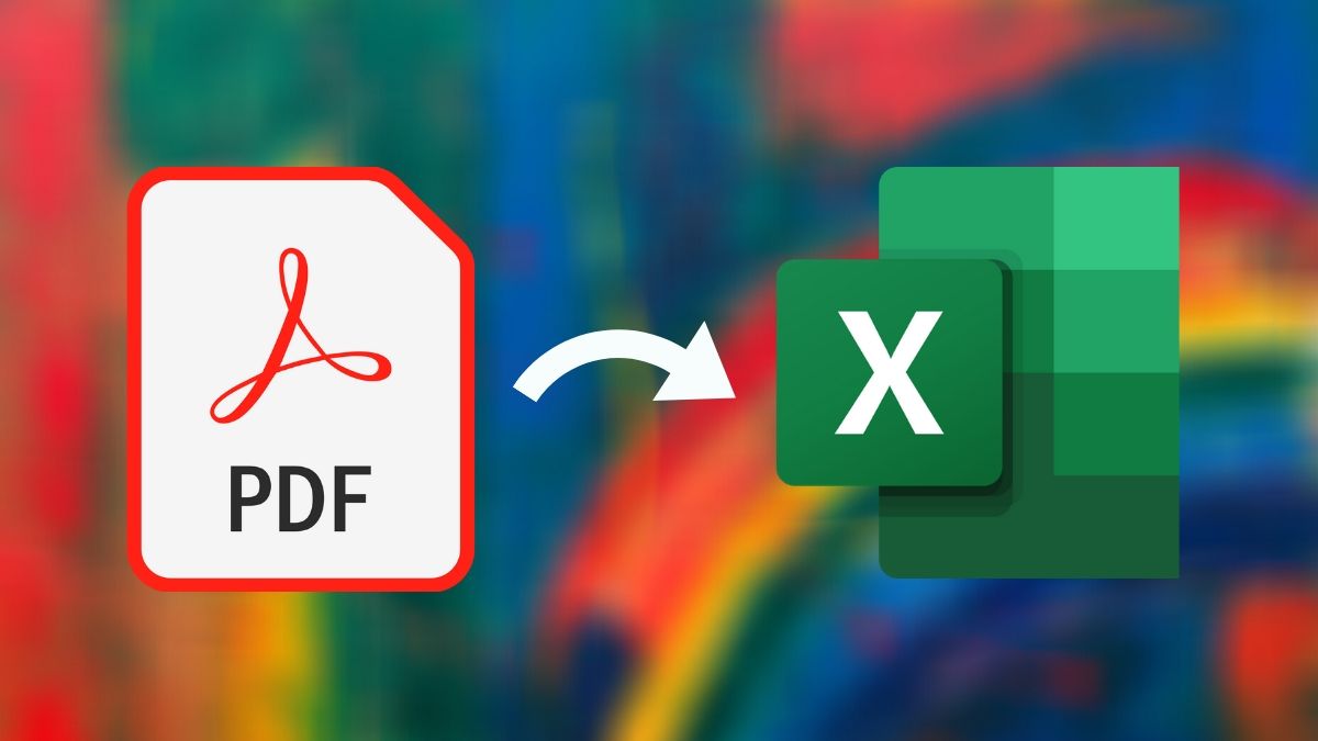 convert pdf to excel