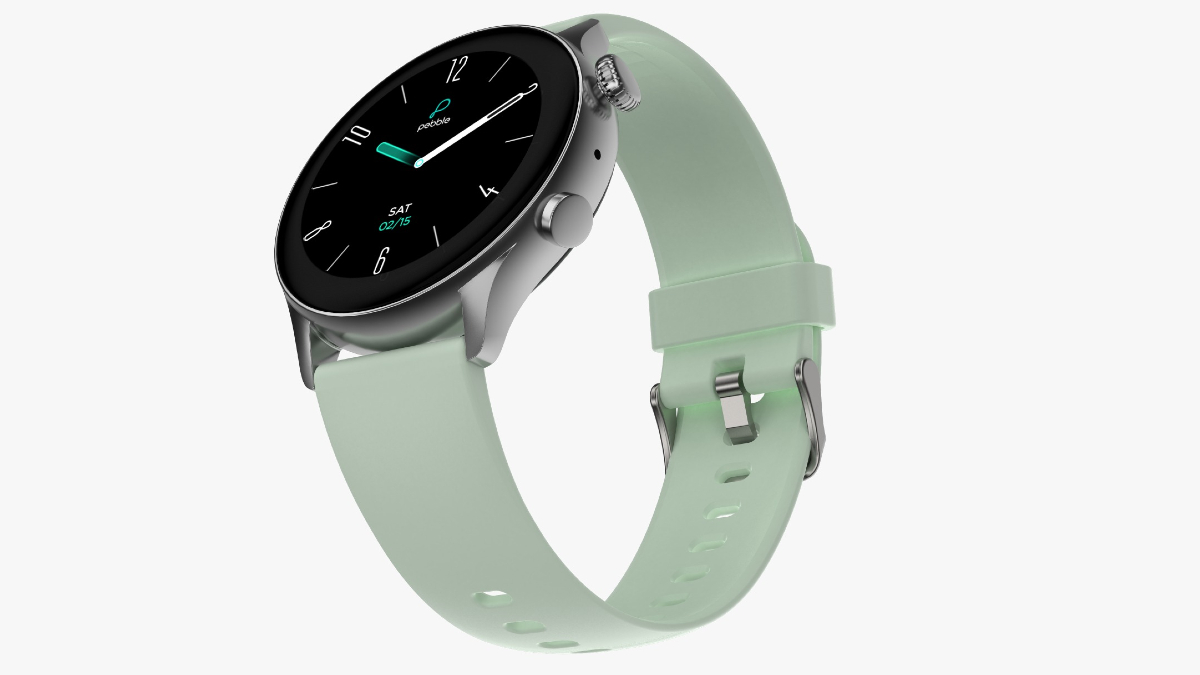 Pebble Cosmos Luxe Smartwatch With 1.36-inch Round AMOLED Display Launched in India