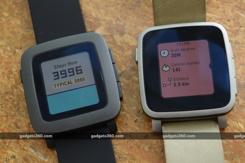 Pebble Time And Pebble Time Steel Review Ndtv Gadgets 360