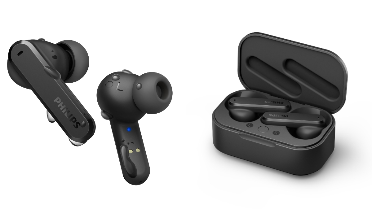 Philips TAT4506BK ANC TWS Earphones With Up to 24-Hour Battery Launched in India