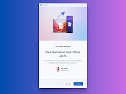 Microsoft Makes File Sharing Between iPhone and PCs Easier With New Link to Windows Feature Microsoft Makes File Sharing Between iPhone and PCs Easier With New Link to Windows Feature