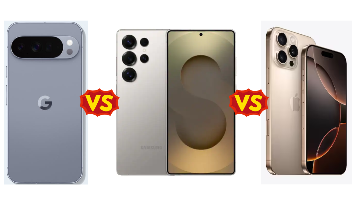 Google Pixel 10 Pro XL vs Samsung Galaxy S25 Ultra vs Apple iPhone 16 Pro Max Google Pixel 10 Pro XL vs Samsung Galaxy S25 Ultra vs Apple iPhone 16 Pro Max