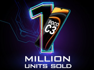 Poco C3 Crosses 1-Million Sales Mark in India, Gets a Limited-Period Discount