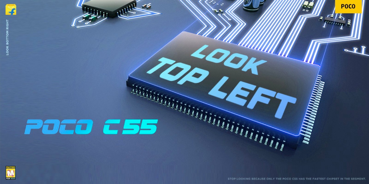 Poco C55 India Launch Date Set for February 21, to Be Sold via Flipkart: All Details