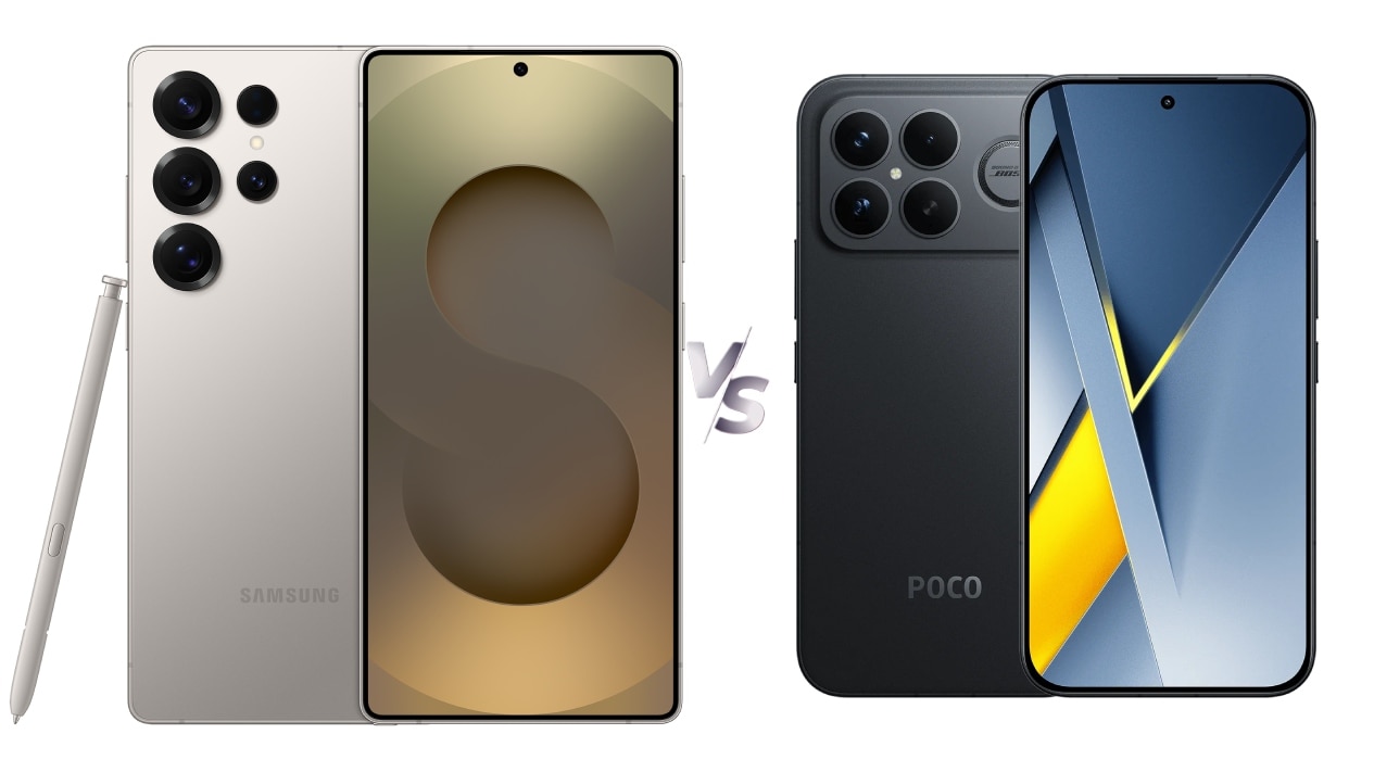 Poco F8 Ultra vs Samsung Galaxy S25 Ultra: Features, Price and Specifications Compared