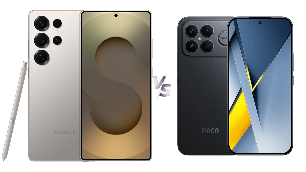 Poco F8 Ultra vs Samsung Galaxy S25 Ultra: Features, Price and Specifications Compared