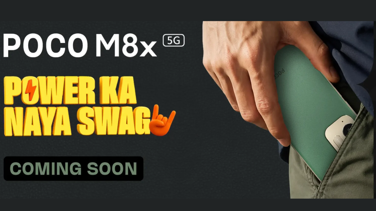 Poco M8x 5G India Launch Teased, Microsite Reveals Design and Availability Details