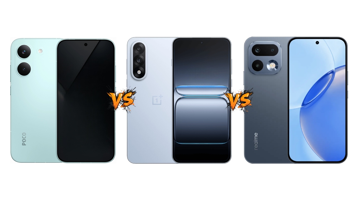 Poco X8 Pro vs OnePlus Nord 5 vs Realme 16 Pro 5G: Price in India, Specifications and Features Compared