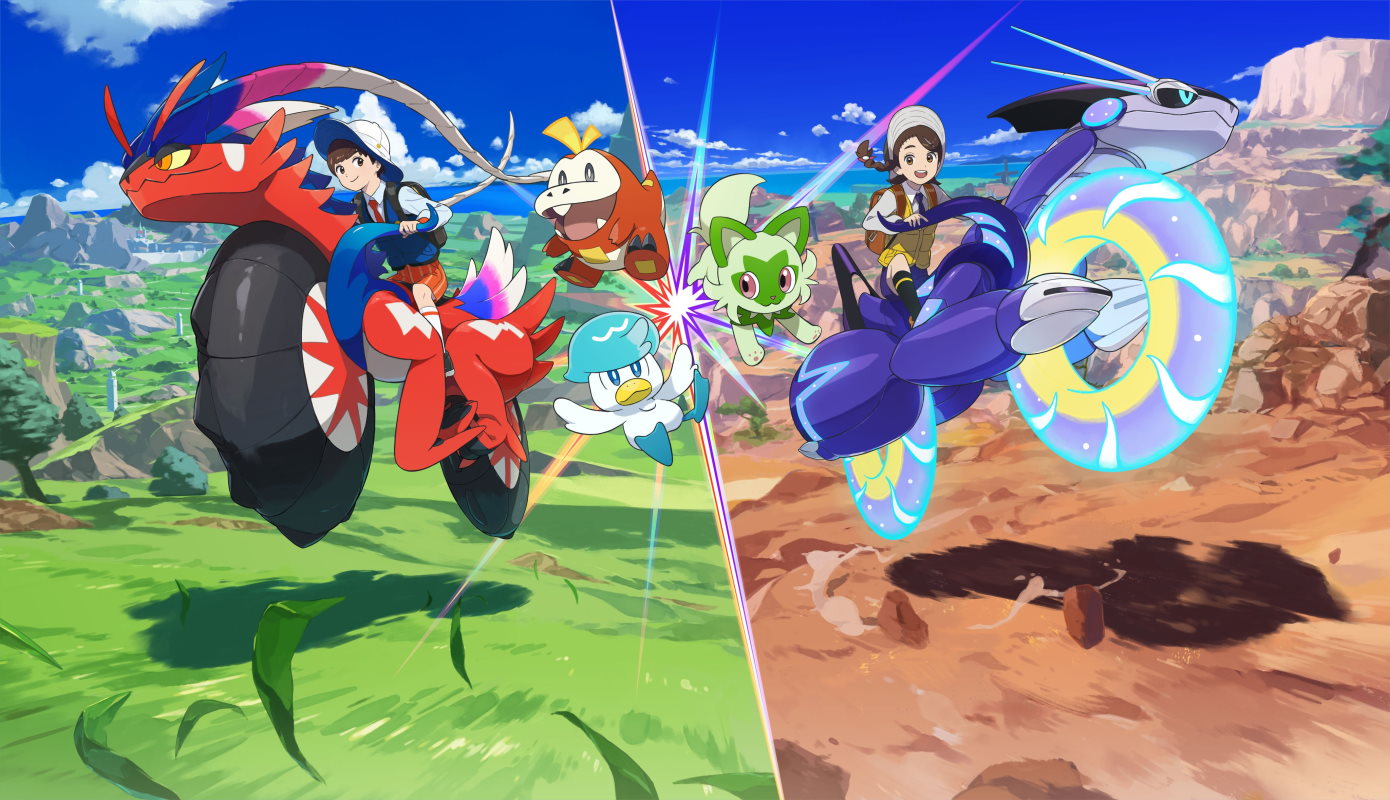 Pok&eacute;mon Scarlet and Violet to Feature Three Unique Campaigns, New Legendaries, and More