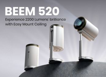 Portronics Beem 520 Smart LED Projector With 2,200 Lumens Brightness, In-Built OTT Apps Launched in India