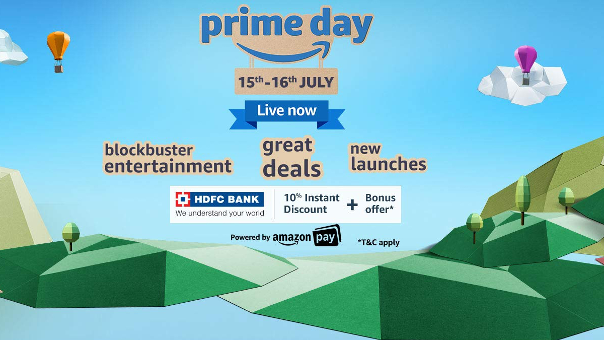 Amazon Prime Day 2019 Sale Kicks Off With Offers on Galaxy M30, OnePlus 6T, iPhone XR, and More