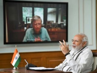 PM Narendra Modi Interacts With Bill Gates, Discusses Global Response to COVID-19
