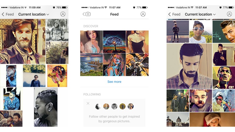 Prisma Update Brings Location-Based Image Feed, Other New Features