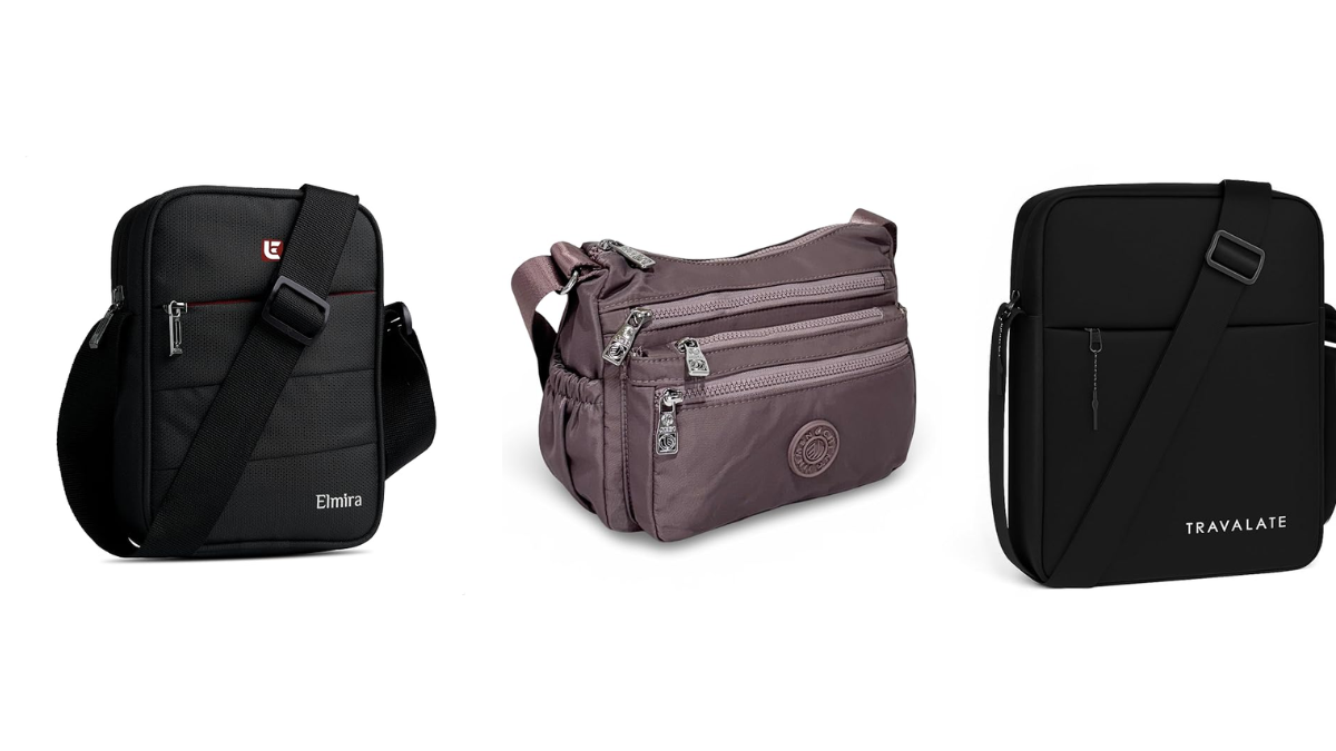 5 Multi-Zip Crossbody Travel Slings Under ₹899