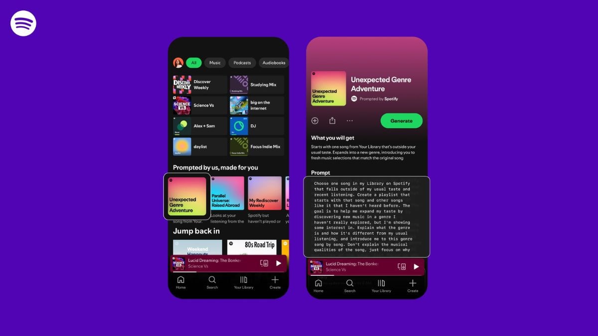 Spotify’s New Prompted Playlist Feature Provides More Control Over Your Listening Algorithm